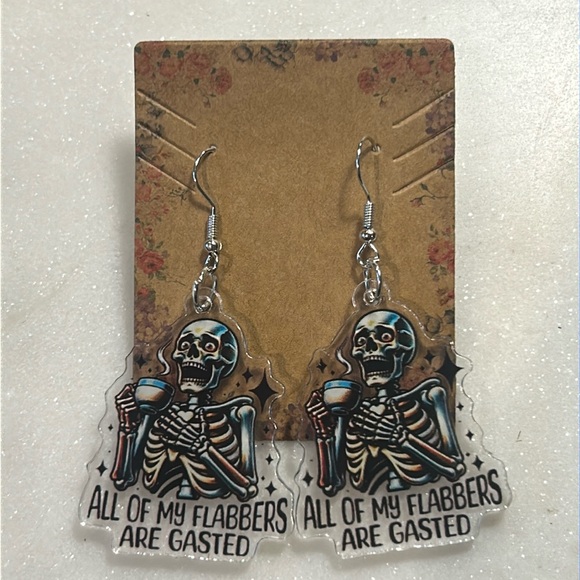 Jewelry - Funny Quote Earrings